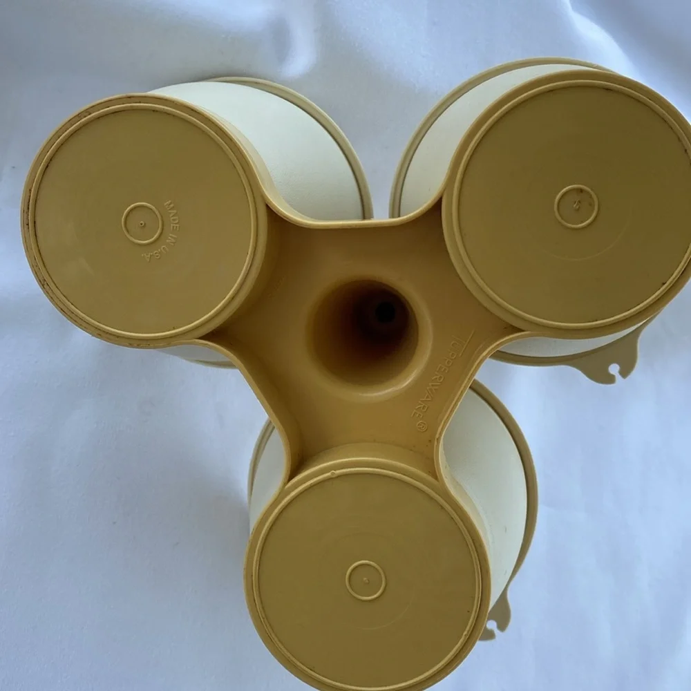 Tupperware Set - Condiment and Caddy Set Vintage